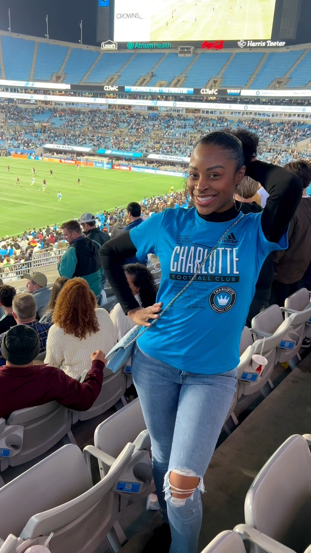 GRWM to head to the Charlotte FC playoffs soccer match! ⚽️✨#PlayoffBound #CLTFC #GRWM

#LTKgrwm #LTKdayinmylife #LTKBeauty