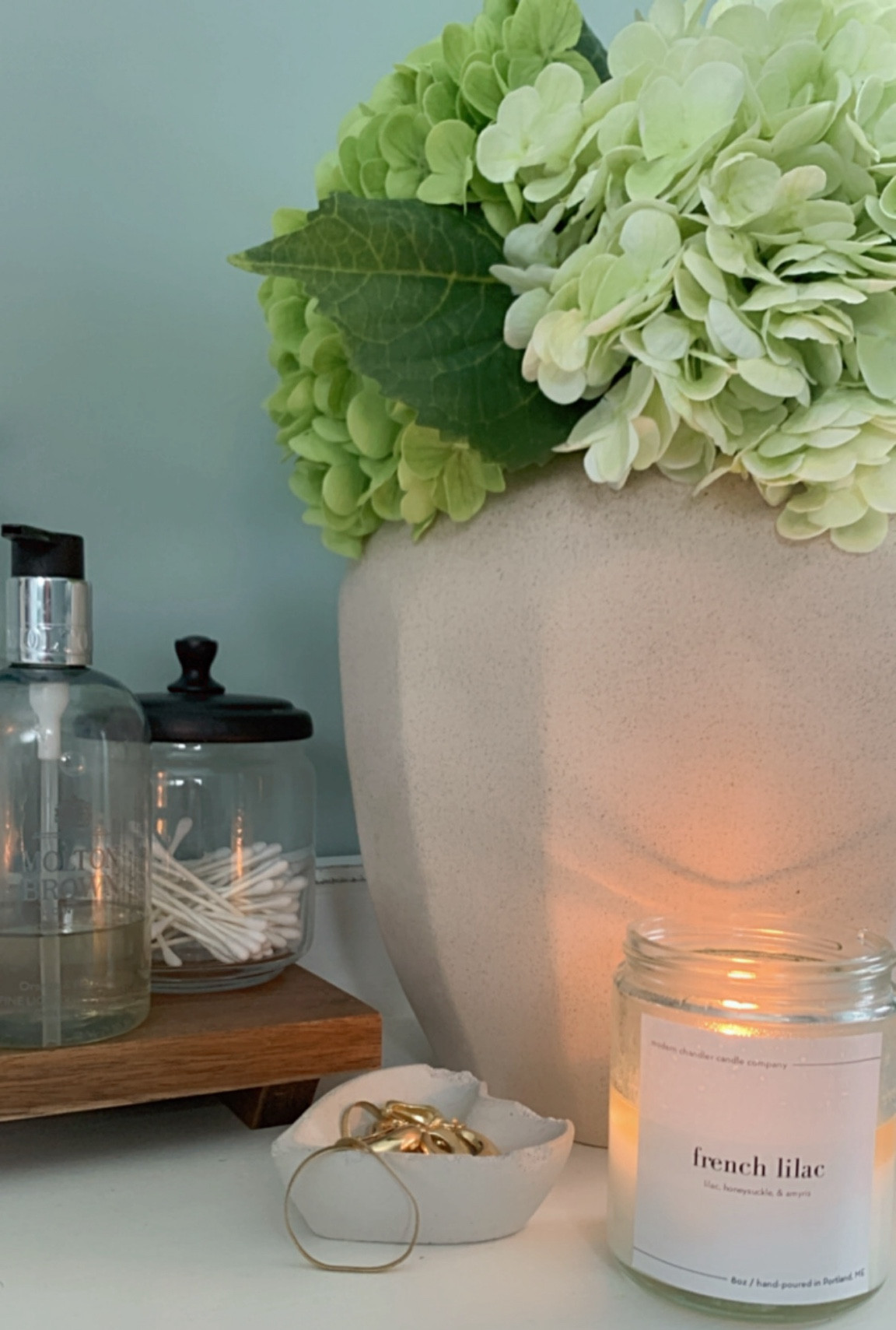 French Lilac Candle

Candles, hand soap, vases, hydrangeas, bathroom, bathroom decor, bathroom vanity, vanity decor, neutral bathroom, neutral decor, Amazon deals, Amazon finds, target finds, target deals, Joanna Gaines, magnolia, flowers, spring decor, pottery barn, modern farmhouse, farmhouse, shabby chic, bath, candle, home scents 

#LTKxTarget 

#LTKhome #LTKfindsunder100