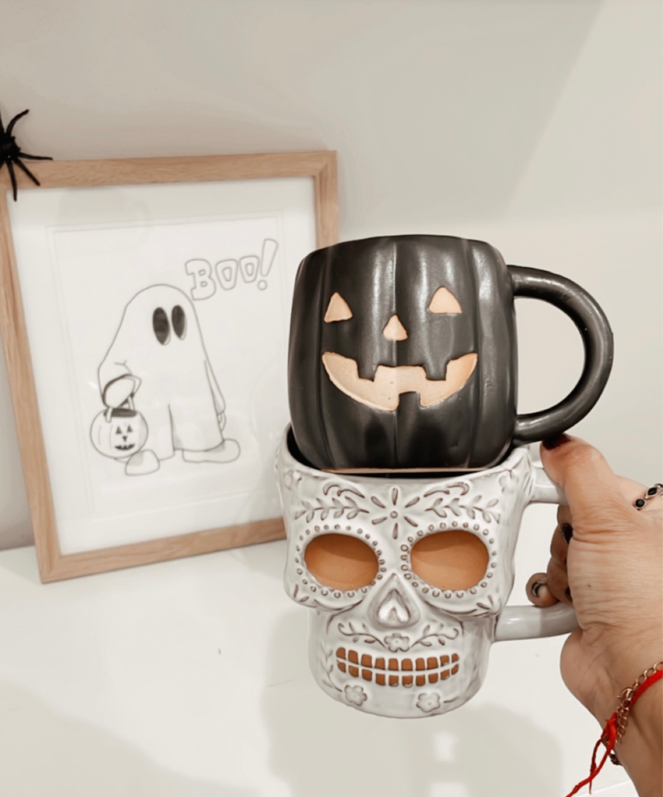 🖤 I am obsessed with these beautiful mugs for Halloween and Day of the Dead 🖤

#LTKHalloween #LTKHoliday 

#LTKSeasonal