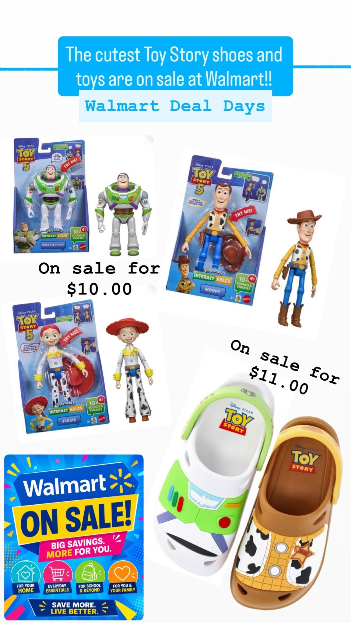 Walmart Deals! Toy Story Toys on sale for Walmart day deals!

#LTKSaleAlert #LTKKids