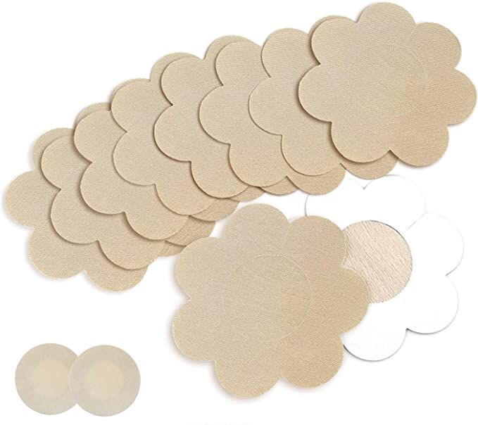 Goldfarm Nipple Breast Covers, Breast Pasties Adhesive Bra Disposable | Amazon (US)
