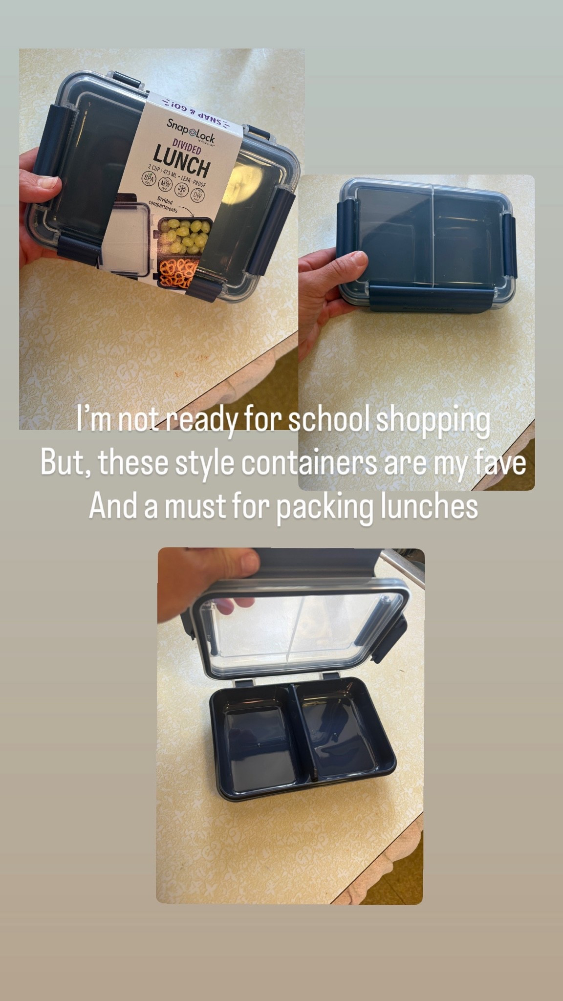 Back to school - I had to grab more of the now that I have a third lunch to pack.  I’m always annoyed when they are in the dishwasher and I want one for lunches. 


@Target #backtoschool #lunch #packinglunch #under10 #teacher

#LTKKids #LTKmomlife #LTKHome
