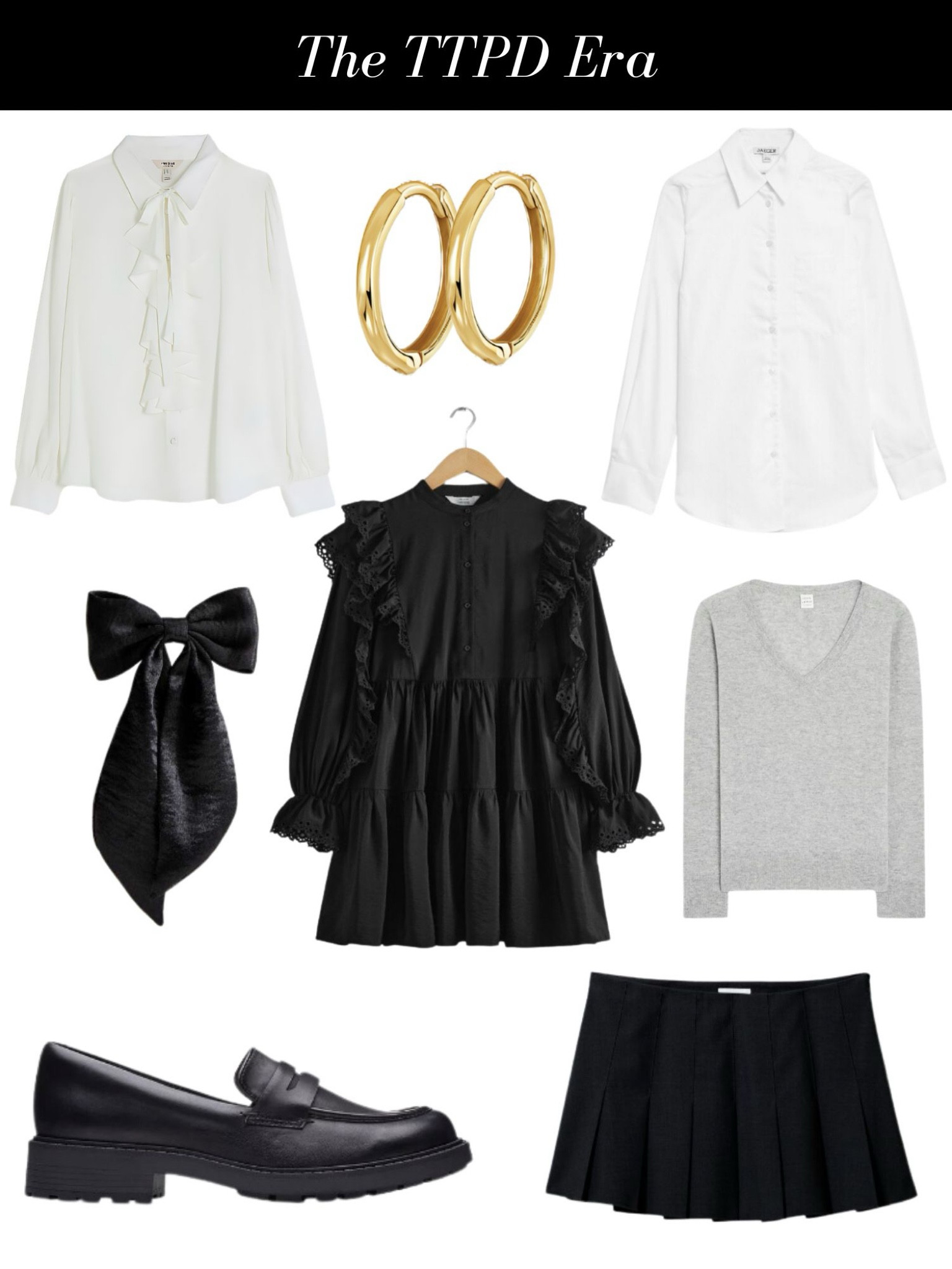 Hot of the press - The Tortured Poets Department Era. Just added to Taylor’s World Tour. For daytime looks choose a pleated mini with a simple knit or for a more ethereal look choose a romantic Byronesque frilled dress. Your Taylor Swift Eras tour outfit will be up-to-the-minute perfection. 

#LTKstyletip #LTKuk #LTKsummer