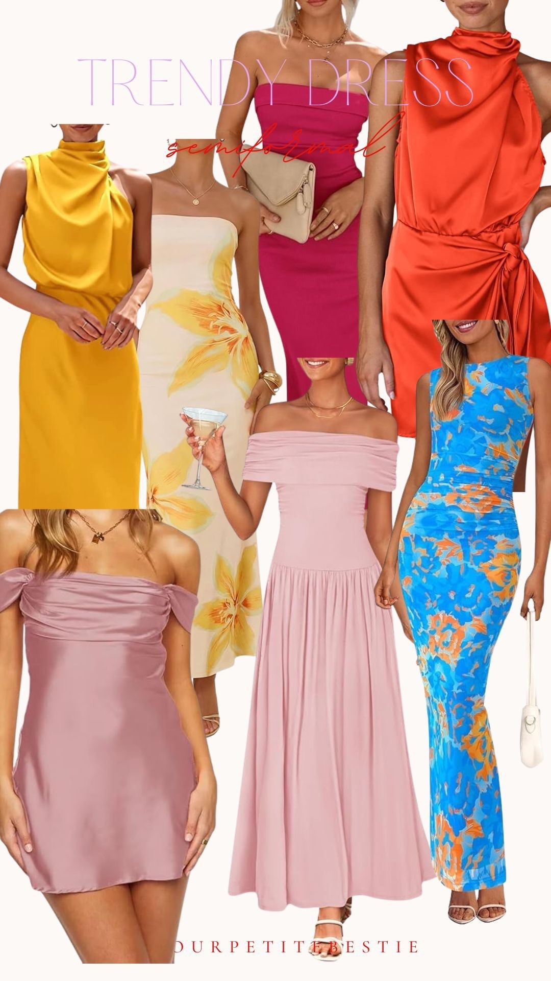 Colorful stunning dresses for going into spring!! 

#LTKPetite #LTKWedding #LTKootd