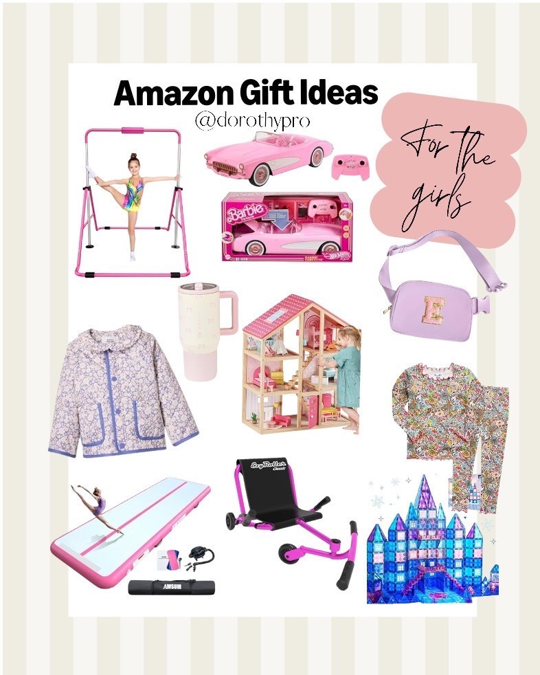 Kids gift guide for girls!!! Lots of great gift ideas for little girls ages 3-12! Listing a few of my 9 year olds daughter’s favorite toys & accessories (the EZ roller, magnatiles, belt bag, tumbler & soft ribbed floral pjs) + other ideas! 

Follow my LTK @dorothypro on the @shop.LTK app to view this post and get my exclusive app-only content!

#liketkit #LTKGiftGuide #LTKKids #LTKHoliday
@shop.ltk
https://liketk.it/5BeCz

#LTKGiftGuide #LTKKids #LTKCyberWeek