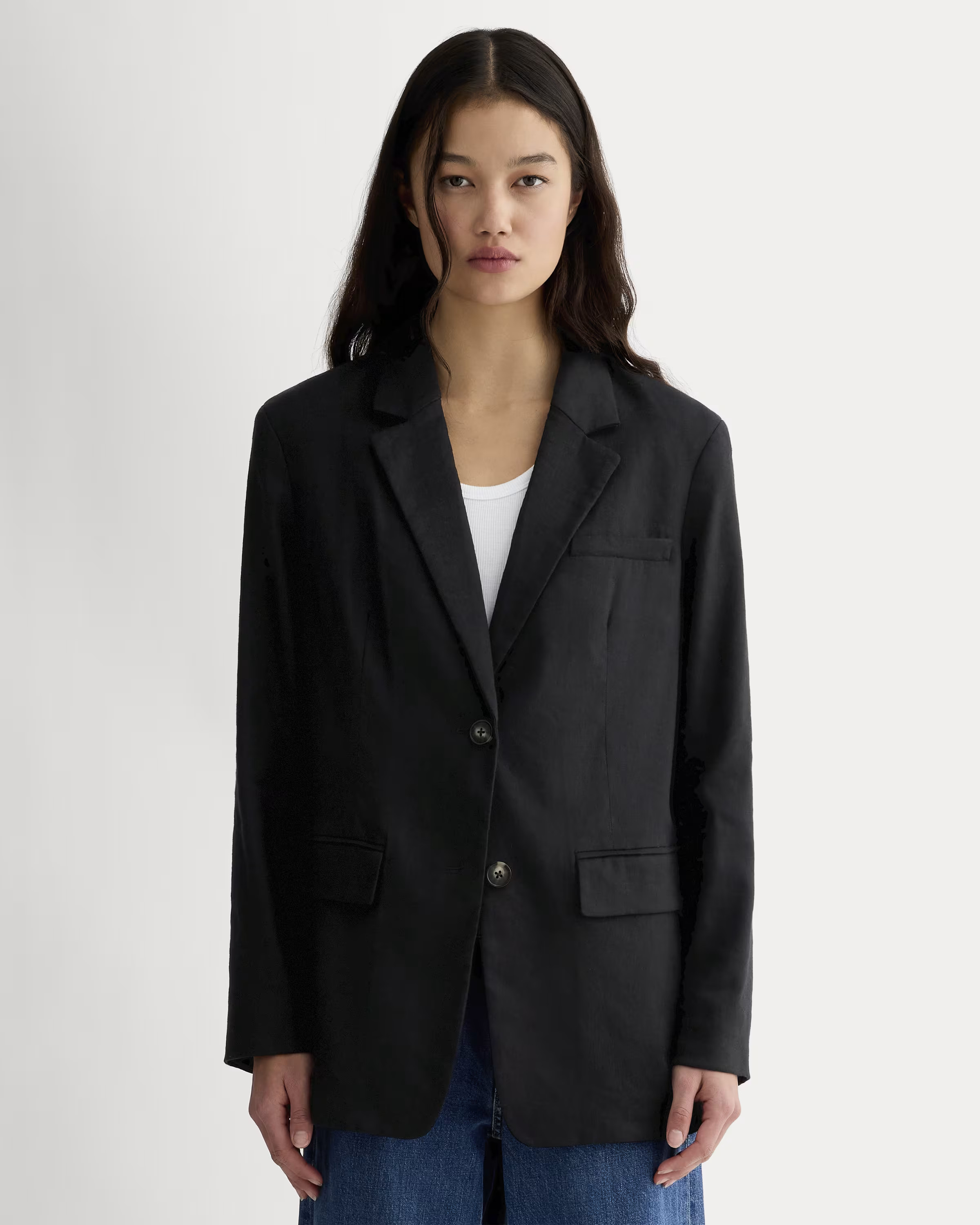 The Oversized Blazer in Buttersmooth | Everlane
