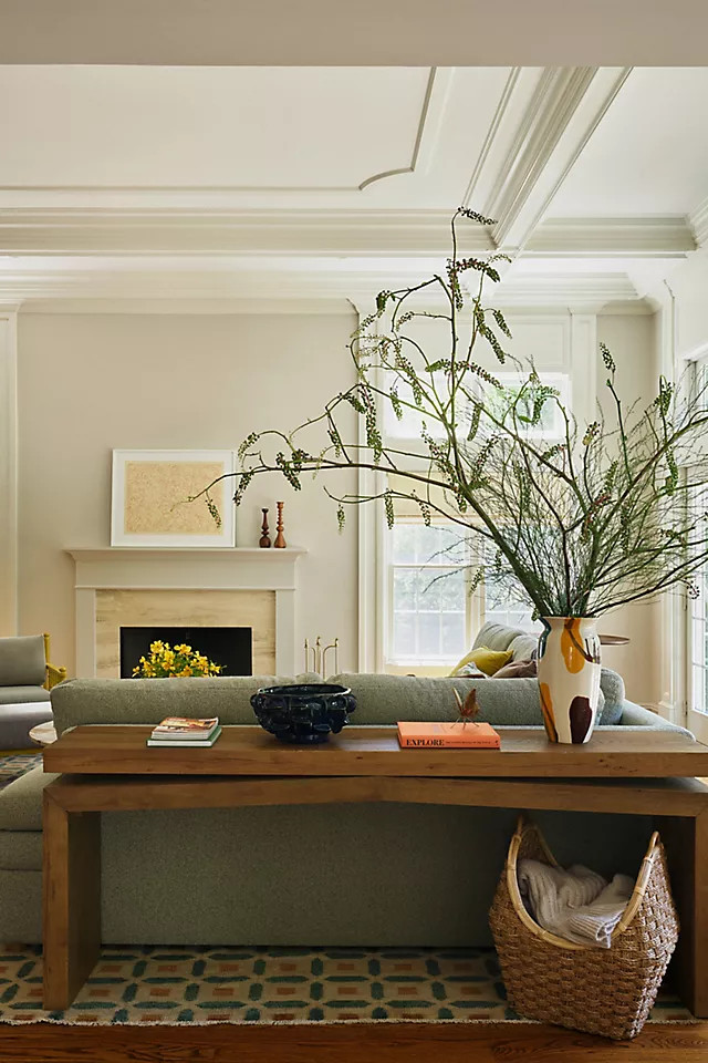 Matthes 79" Wood Console Table | Anthropologie (US)
