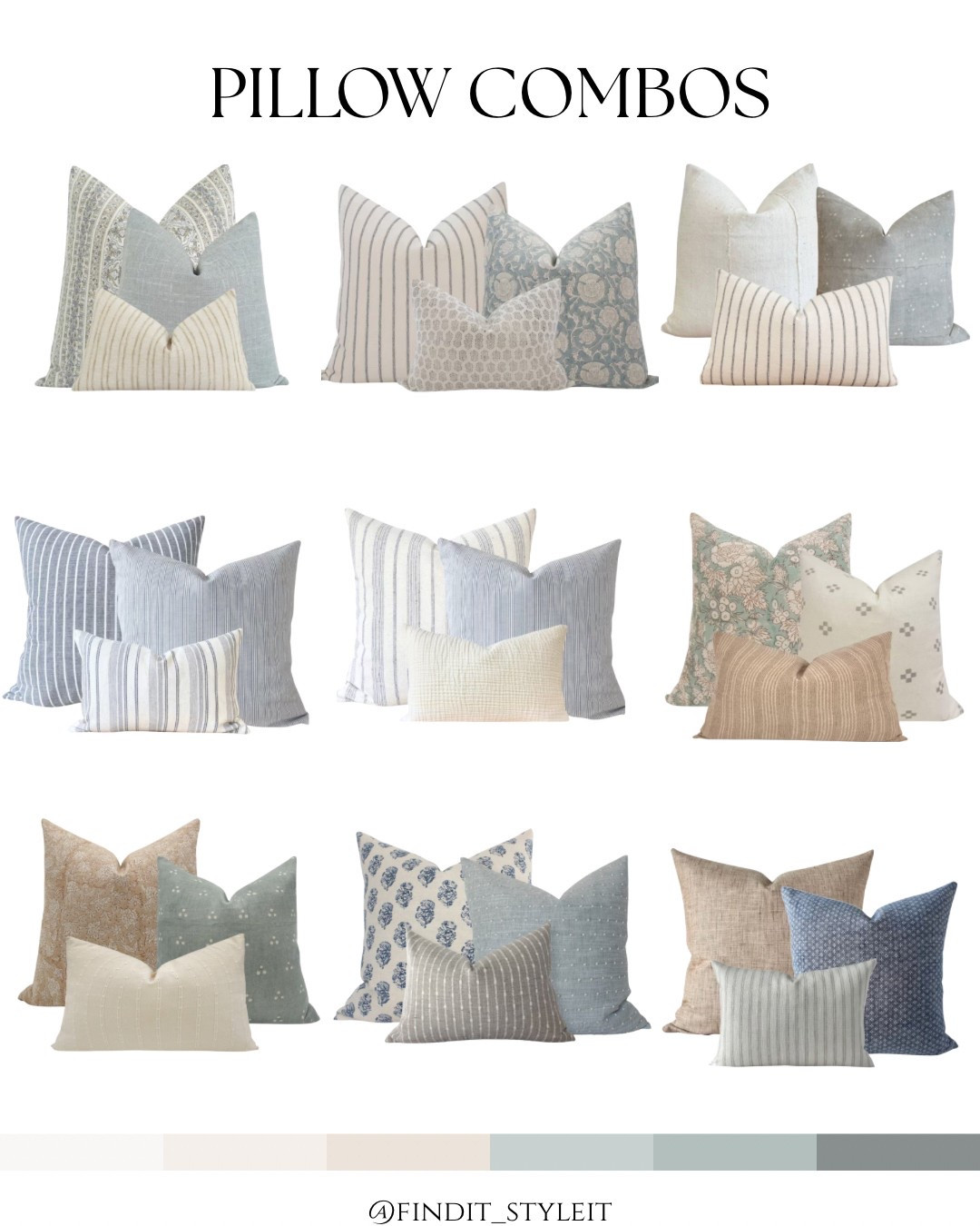 Living room refresh with these beautiful coastal pillow combinations from Etsy!

#ltkhome #pillowcombos #pillowsets #blueaccentpillows #coastaldecor #livingroom 

#LTKcasa #LTKcanada #LTKsale