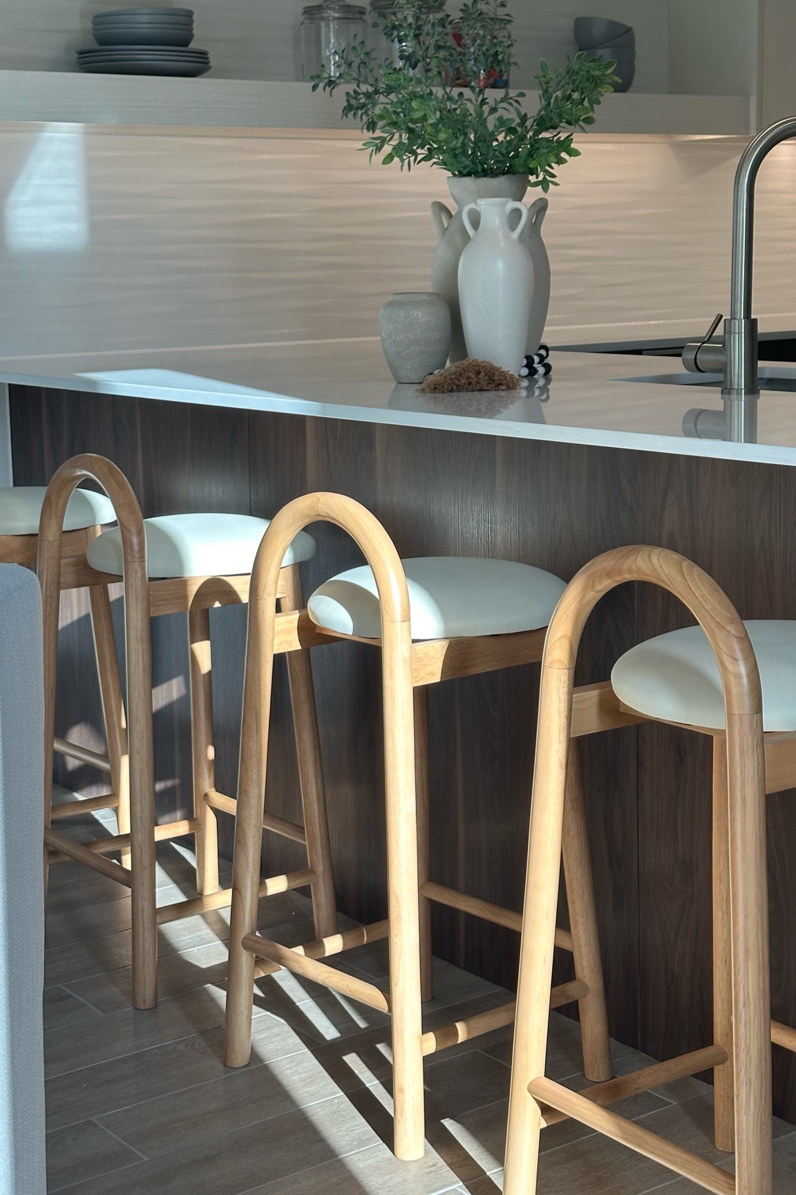 Chic counter stools | contemporary home