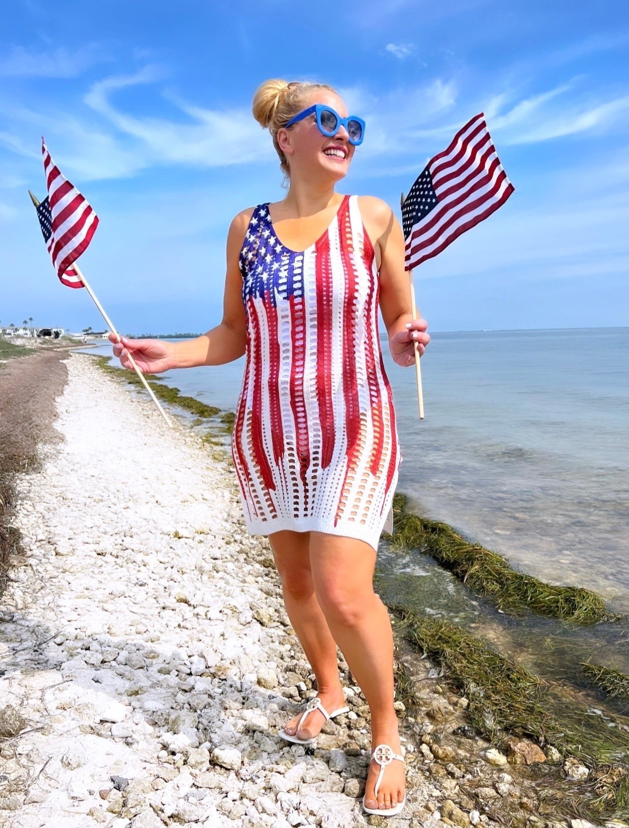 Heading to the beach for a July 4th weekend getaway? Pack these patriotic clothes and accessories!

#LTKSeasonal #LTKOver40 #LTKSaleAlert #LTKTravel #LTKgrwm #LTKootd #LTKMidsize #LTKSwim