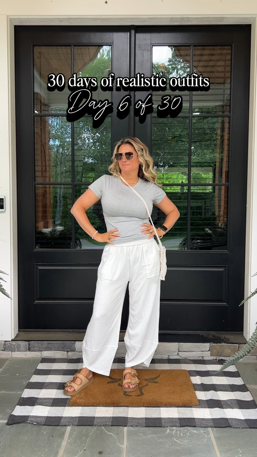 Get you that minimalist look even if you're just picking up your kid from school! All you need is a gray top, baggy pants, some sunnies, comfy slide sandals, and a crossbody handbag for your essentials.
#everydaywear #comfyoutfit #onthegolook #fashiontrend

#LTKU #LTKSeasonal #LTKStyleTip