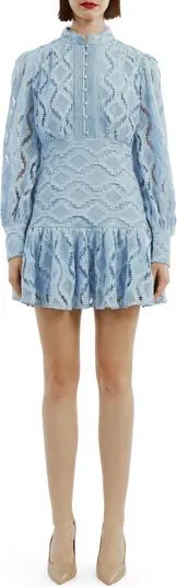 Remy Long Sleeve Lace Minidress | Nordstrom