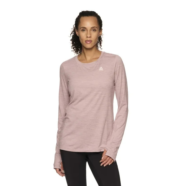 Reebok Women's Performance Long Sleeve Top, Sizes XS - XXXL | Walmart (US)