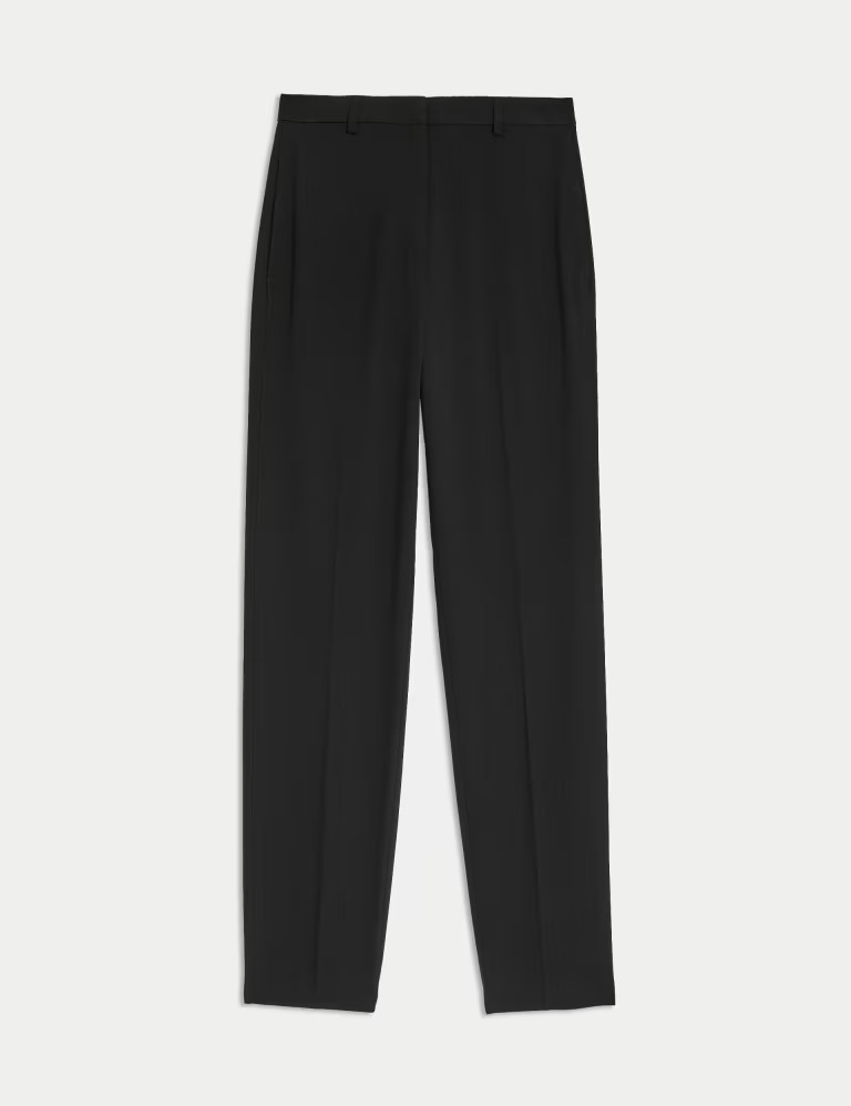 Straight Leg Trousers with Stretch | Marks & Spencer (UK)