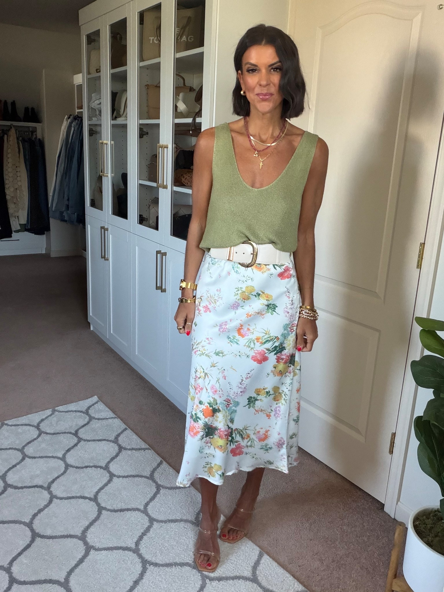 Size small in tank and skirt

#LTKSeasonal #LTKdayinmylife #LTKootd