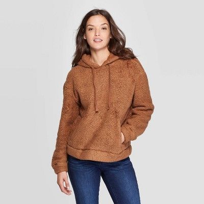 Women's Crewneck Sherpa Sweatshirt Hoodie (X-Small – Plus Size 4X)  - Universal Thread™ | Target