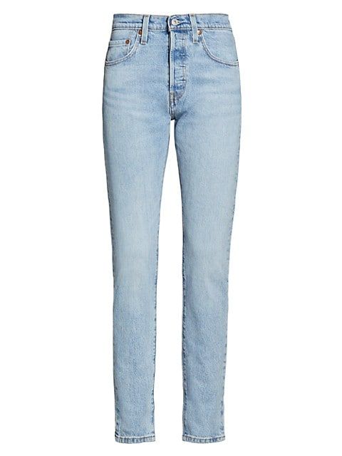 501 High-Rise Skinny-Fit Jeans | Saks Fifth Avenue