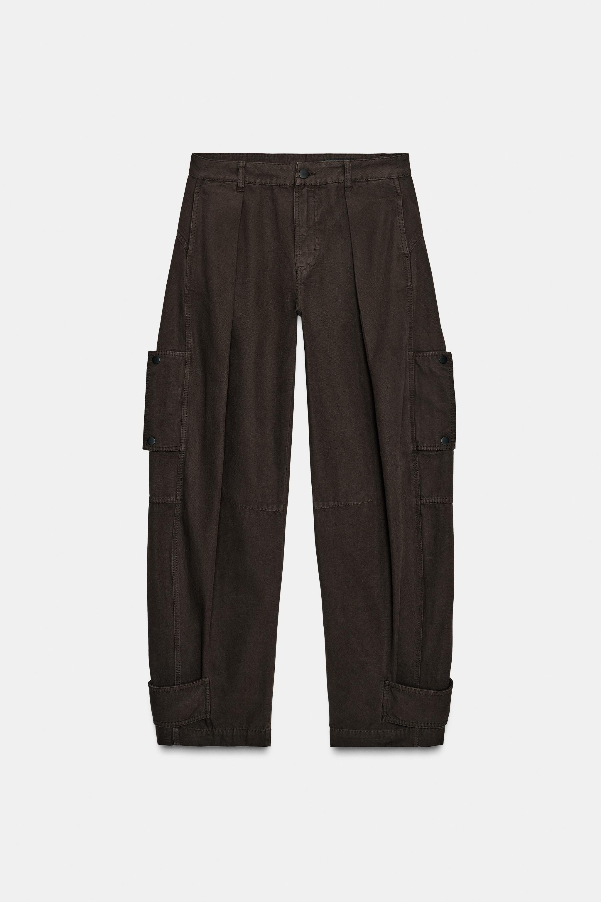ZW COLLECTION BALLOON CARGO PANTS | Zara US