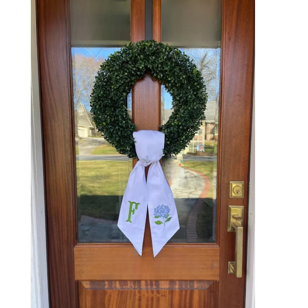 Custom Wreath Sash – Personalized Design (Made Just for You) | Etsy (US)