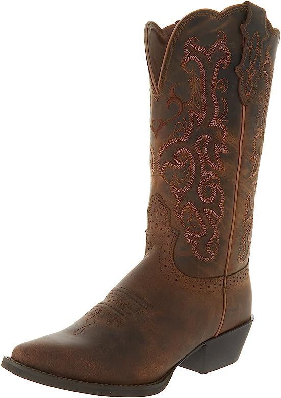 Justin Boots Women's Stampede Western Boot | Amazon (US)