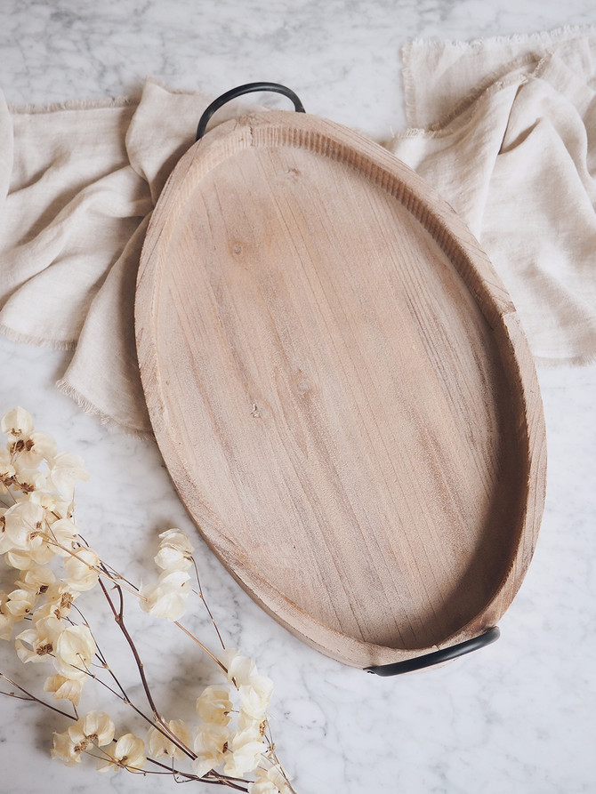 Livvy Wood Tray | The Cross Decor & Design