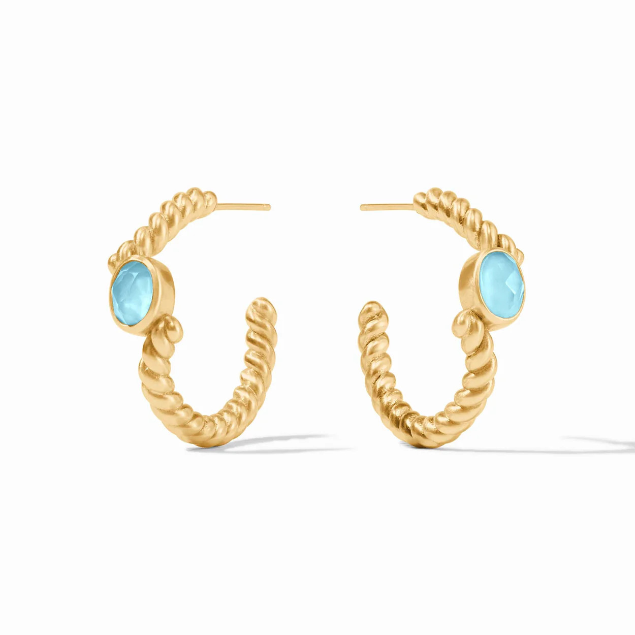 Nassau Stone Hoop | Julie Vos