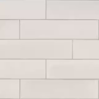LuxeCraft Arteko Antique White 3 in. x 12 in. Glazed Ceramic Wall Tile (0.25 sq. ft./Each) | The Home Depot