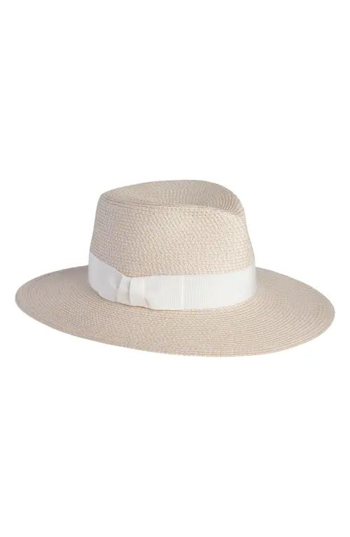 Eric Javits Squishee® Instinct Straw Sun Hat in Cream at Nordstrom | Nordstrom