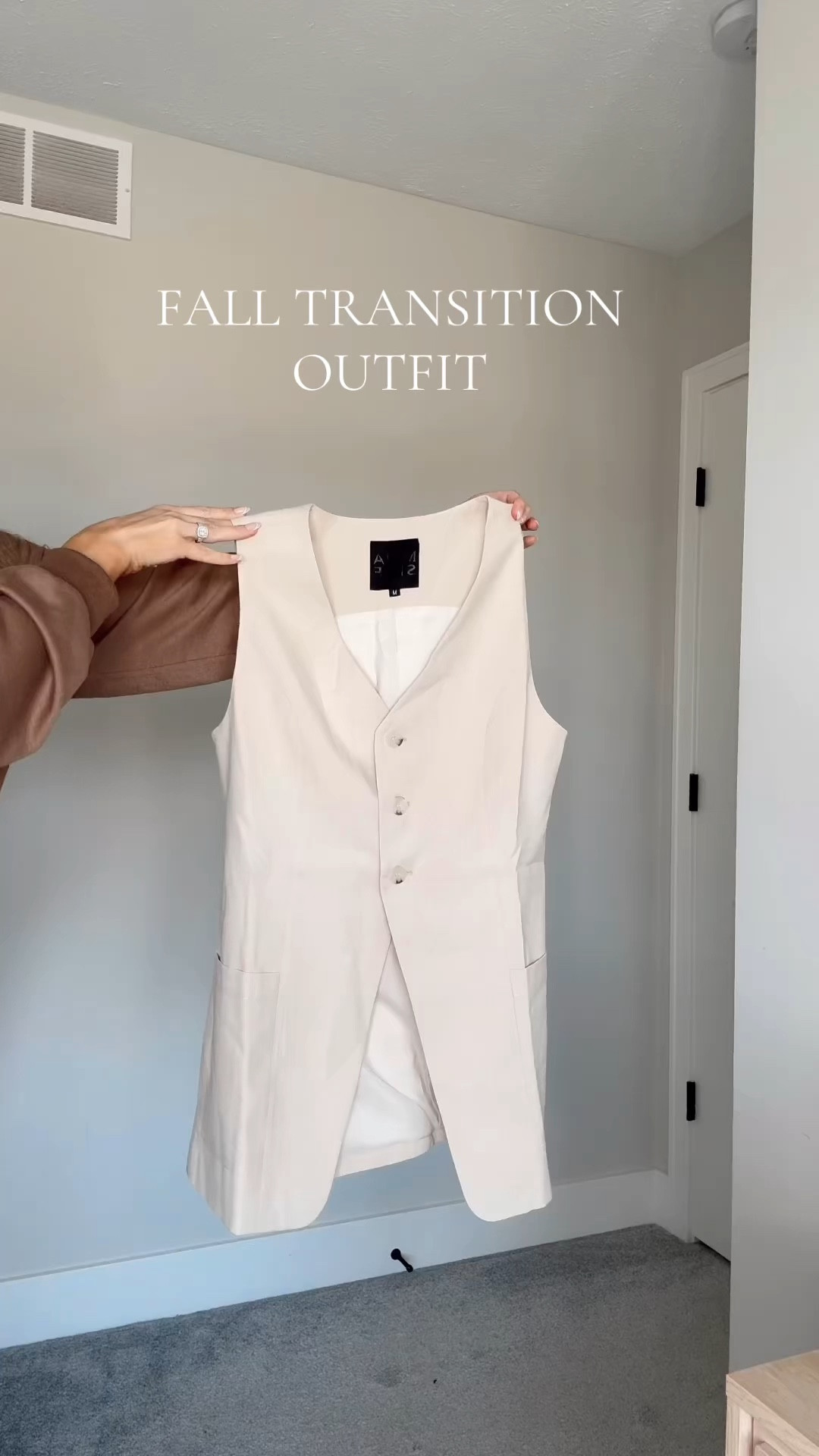 Fall transition outfit 🤎 jeans run a little small (wearing a size 6) and top runs a little big (wearing a size M)

#LTKFindsUnder50 #LTKFindsUnder100 #LTKStyleTip