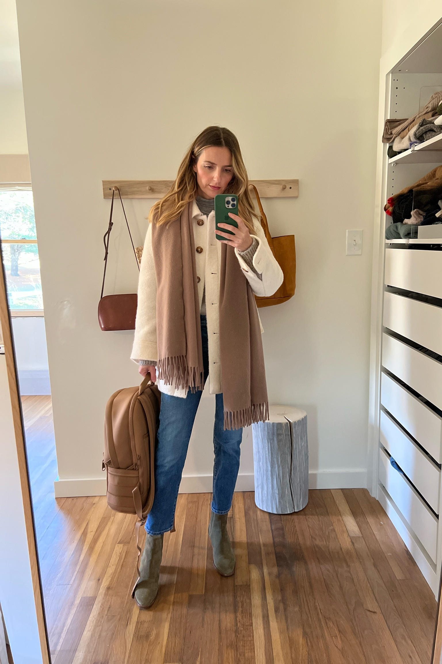 Chic layering style for cold weather. Use code JESS10 for 10% off negative underwear and JESSKIRBY for 20% off at Faherty   

#LTKHoliday #LTKshoecrush #LTKSeasonal