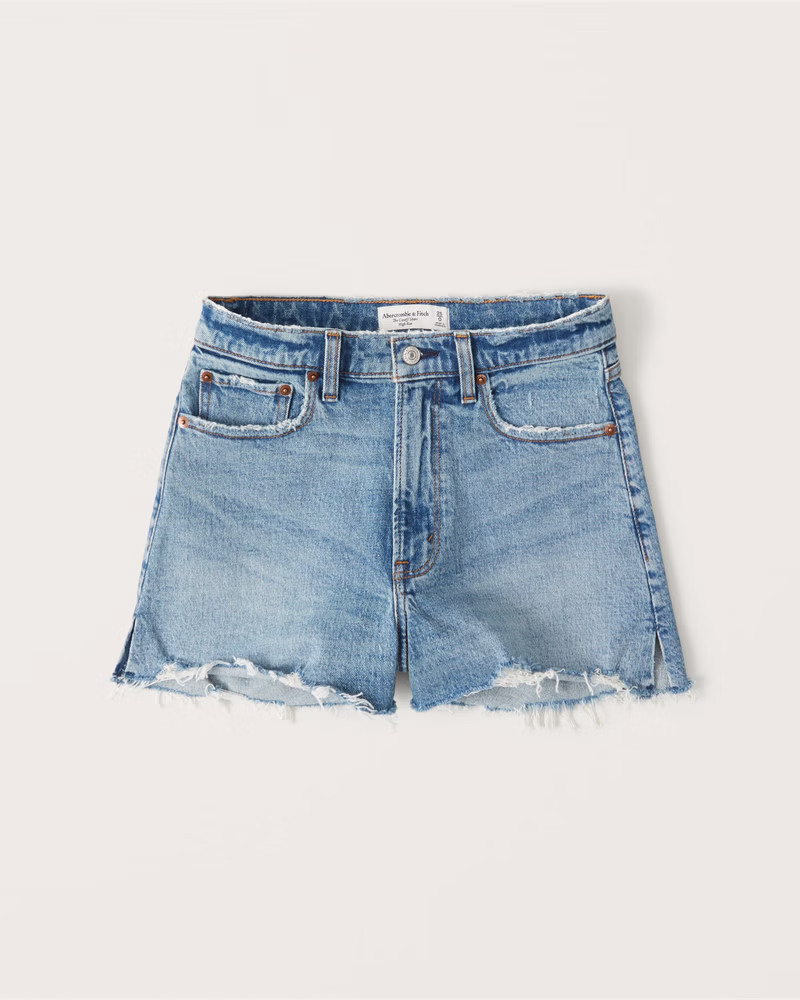 90s High Rise Cutoff Shorts | Abercrombie & Fitch (US)