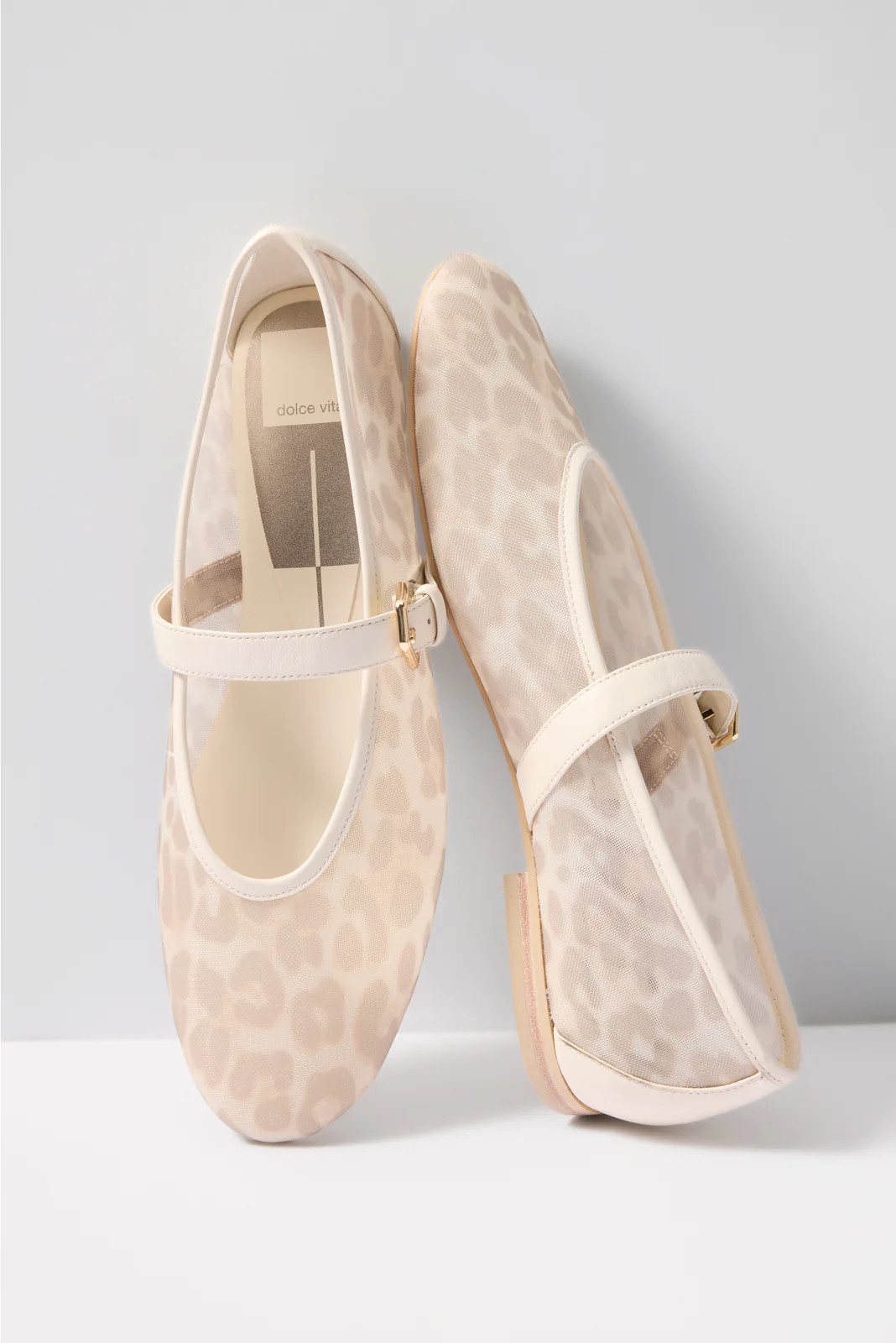 DOLCE VITA Women's Roslyn Mesh Mary Jane Shoes, Size 9.5, White | Evereve