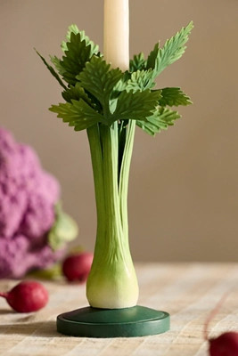 Vegetable Taper Holder | Anthropologie (US)
