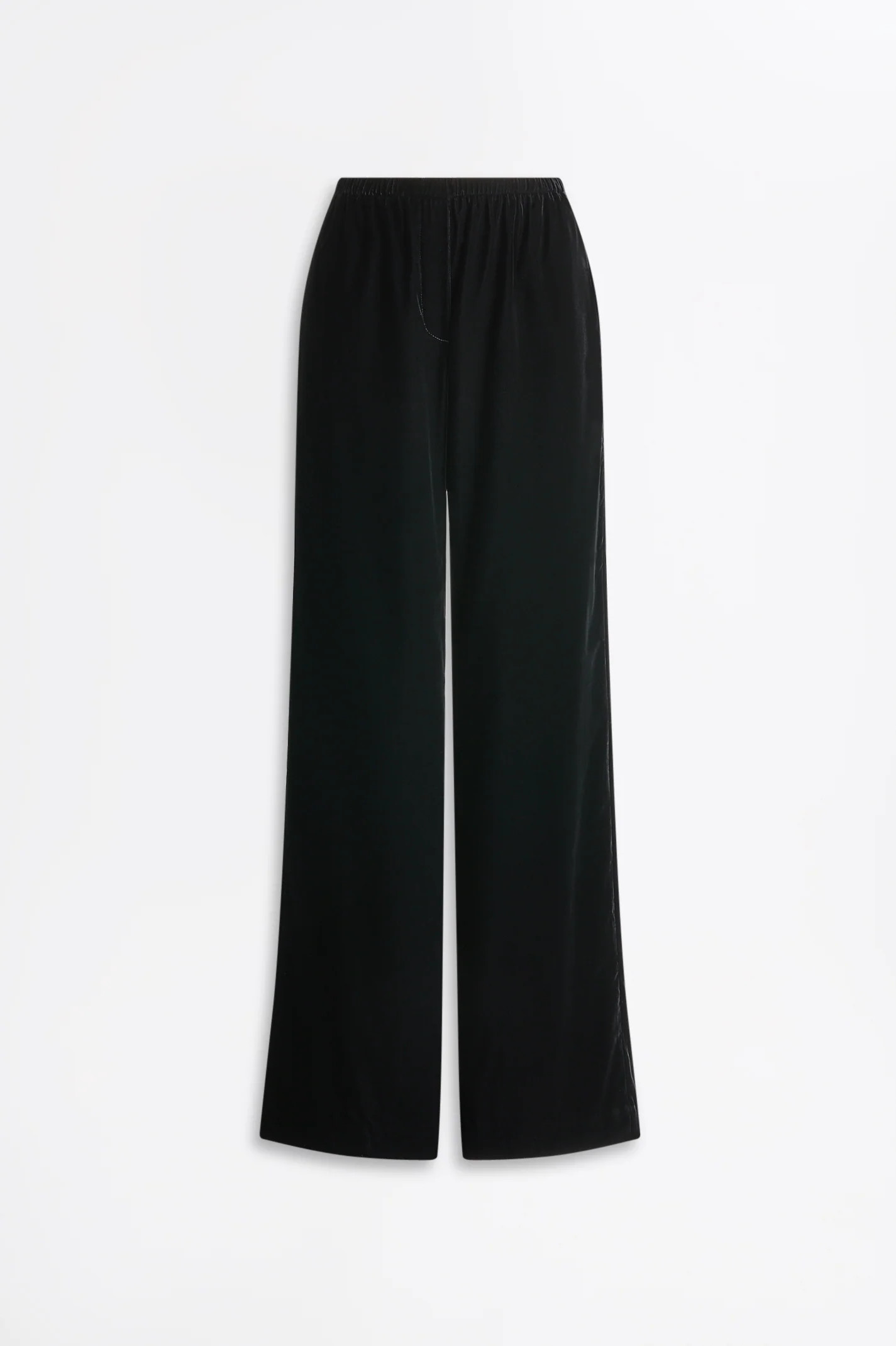 VELVET SOFT TROUSER - BLACK - Scanlan Theodore | Scanlan Theodore AU