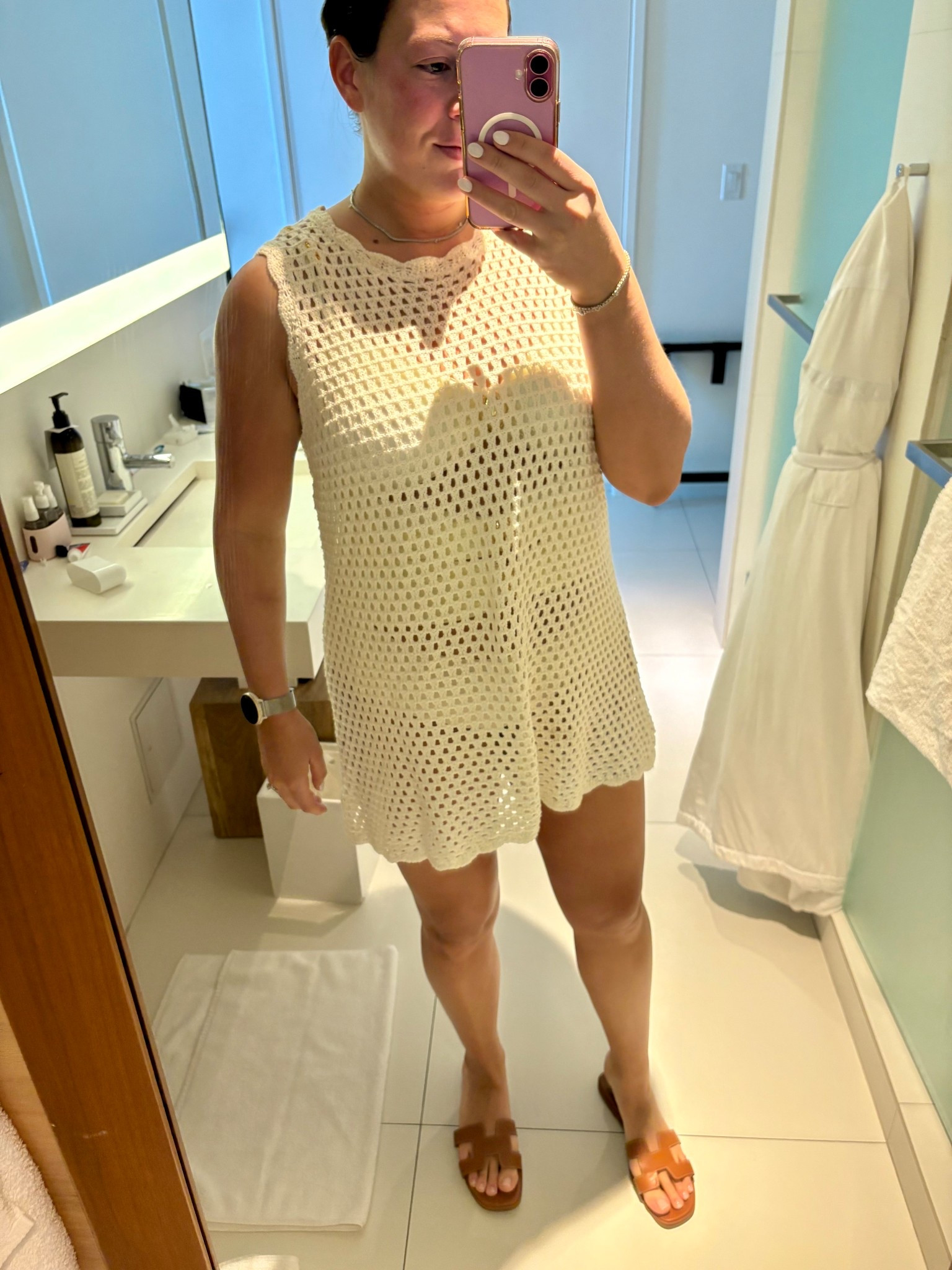 One of my favorite coverups for the beach and pool. Wanted it oversized so wearing a large here. 

Amazon find travel resort wear 

#LTKSaleAlert #LTKFindsUnder50 #LTKTravel