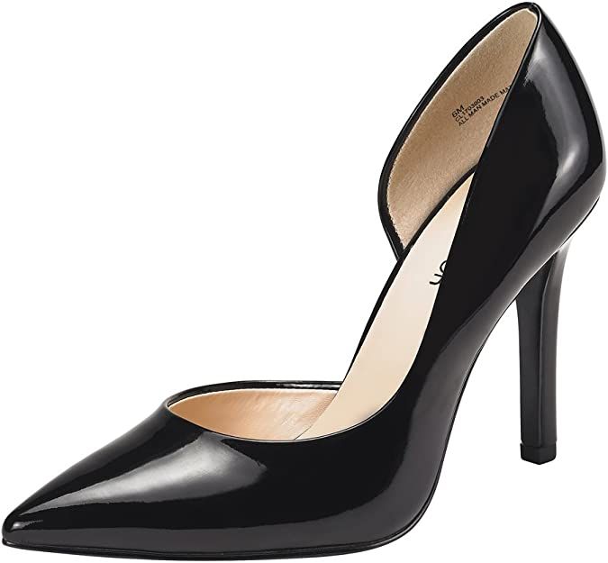 JENN ARDOR Stiletto High Heel Shoes for Women: Pointed, Closed Toe Classic Slip On Dress Pumps | Amazon (US)