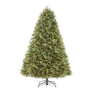 Home Decorators Collection 7.5 ft Kingsley Balsam Fir LED Pre- Lit Artificial Christmas Tree with... | The Home Depot
