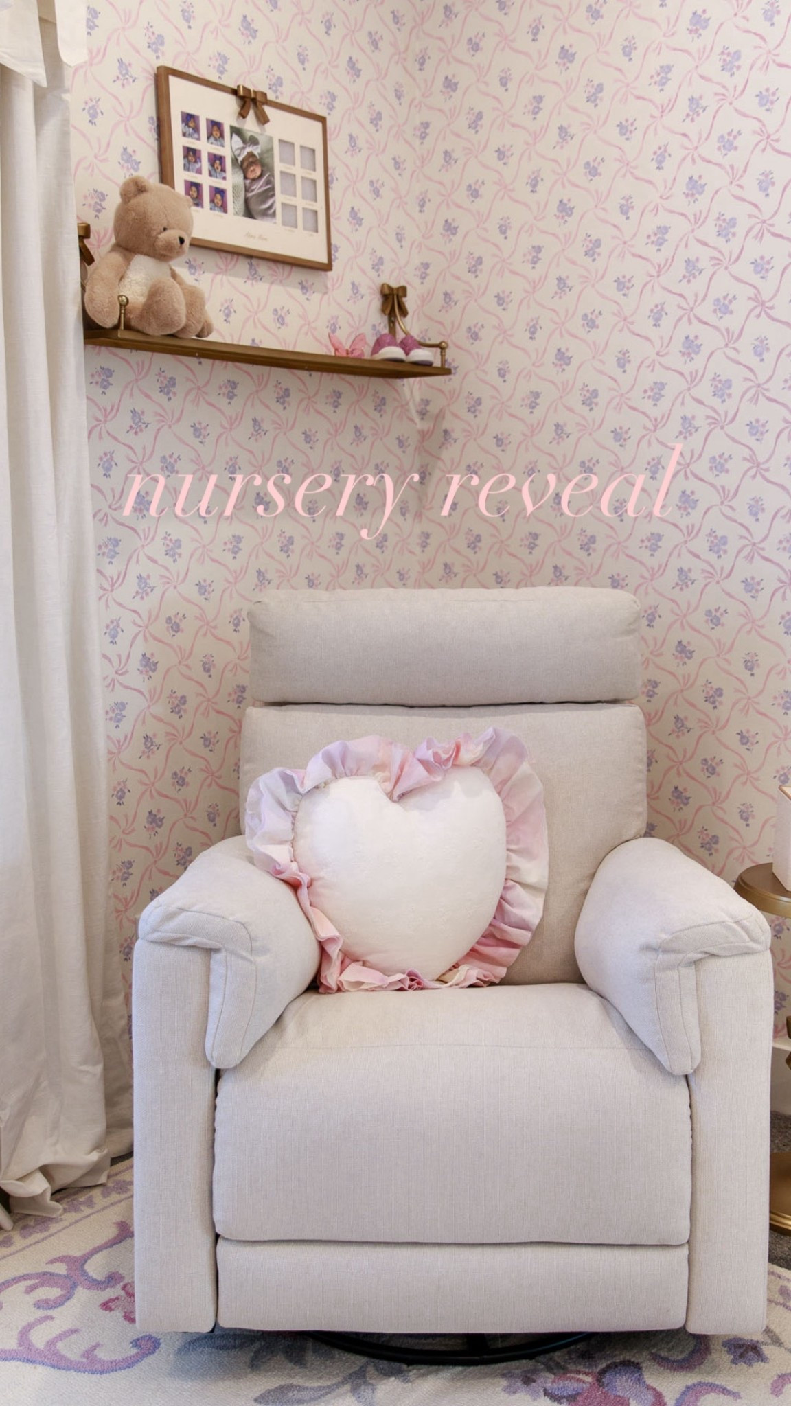 Our baby girl’s nursery reveal with pottery barn kids 🎀

#LTKHome #LTKBaby