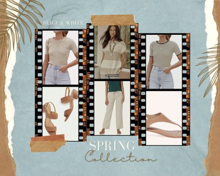 I love beige and white for summer, add a white or taupe Jean jacket and a pair of sandals to complete the outfit! Travel Outfit, Spring Outfit  

#LTKtravel #LTKover40 #LTKSeasonal