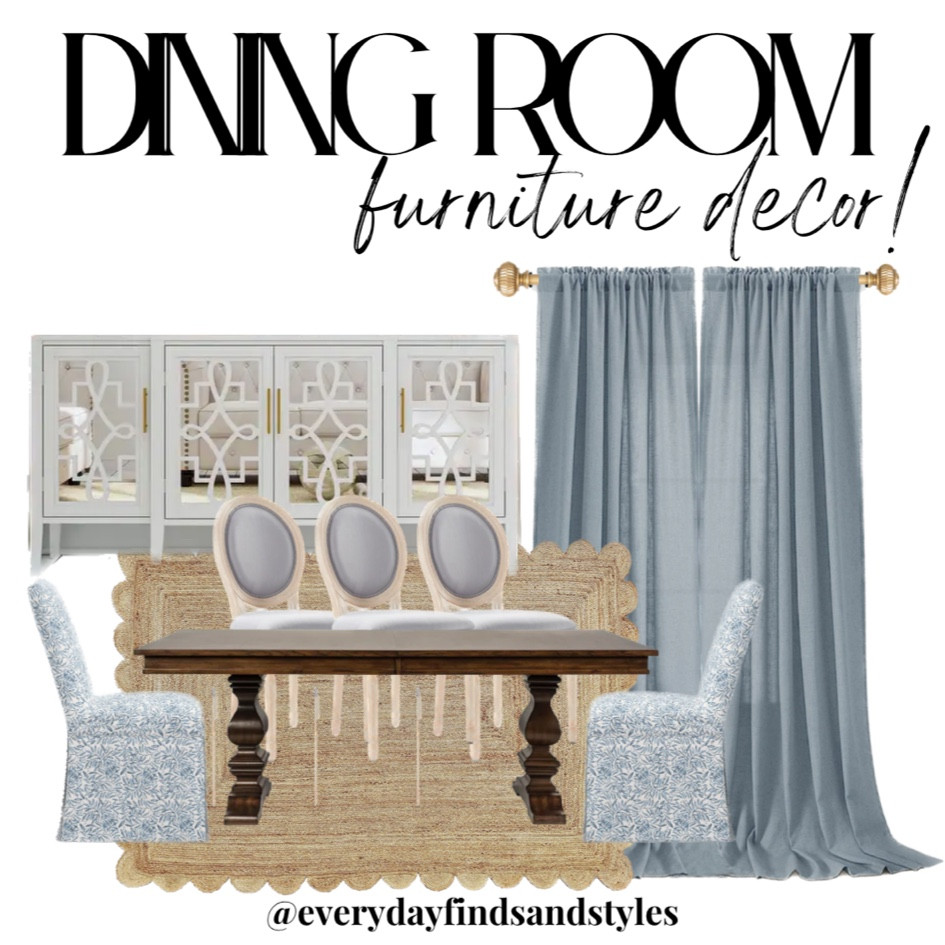 Working on updating out dining room. Here are a few furniture items I’ve selected 🤩

sale, furniture, home, rug, grandmillenial, dining room, style, home decor, scalloped rug, dining chairs, Ballard designs, dining table, decor, curtains, amazon, prime day, amazon prime

#LTKhome #LTKsalealert #LTKxPrimeDay