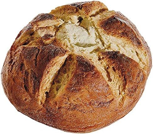 Artificial Round French Bread Loaf 8 Inches Diameter x 3.5 Inches High, Fake Bread for Display an... | Amazon (US)