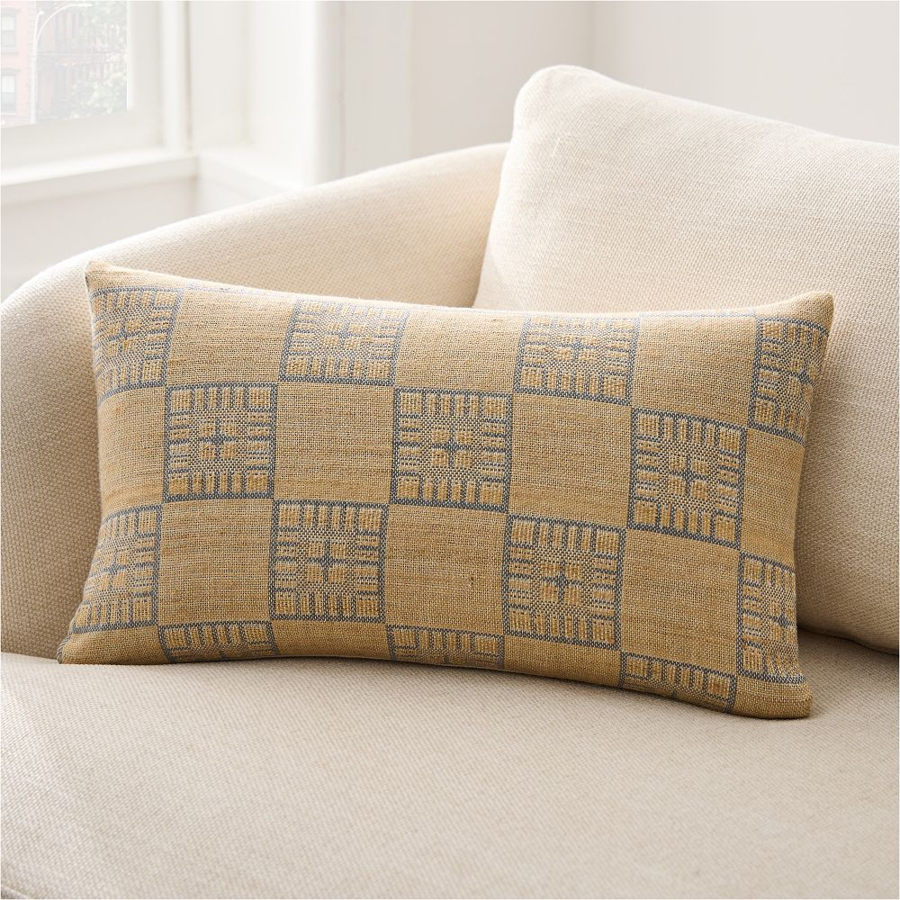 Silk Box Pillow Cover | West Elm (US)