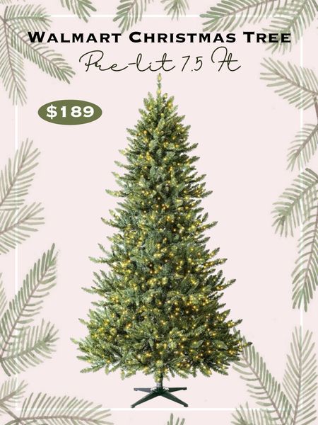 7.5 ft Pre-Lit Milford index Pine Artificial Christmas Tree, Clear Micro-Dot LED Lights, by Holiday Time - $189.00




Christmas tree/ Christmas decor/ Walmart Christmas tree/ Holiday Time Christmas tree/ holiday decor/ Walmart Christmas decor/ 7.5 ft Christmas tree/ pre-lit Christmas tree 

#LTKSeasonal #LTKHoliday #LTKhome