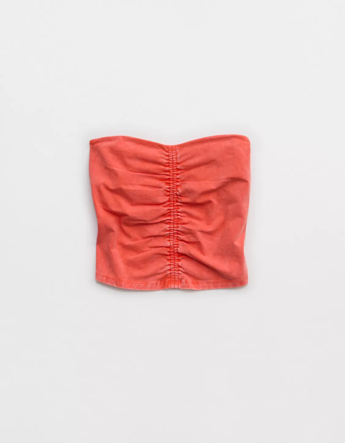 OFFLINE By Aerie OG Cotton Ruched Tube Top | American Eagle Outfitters (US & CA)