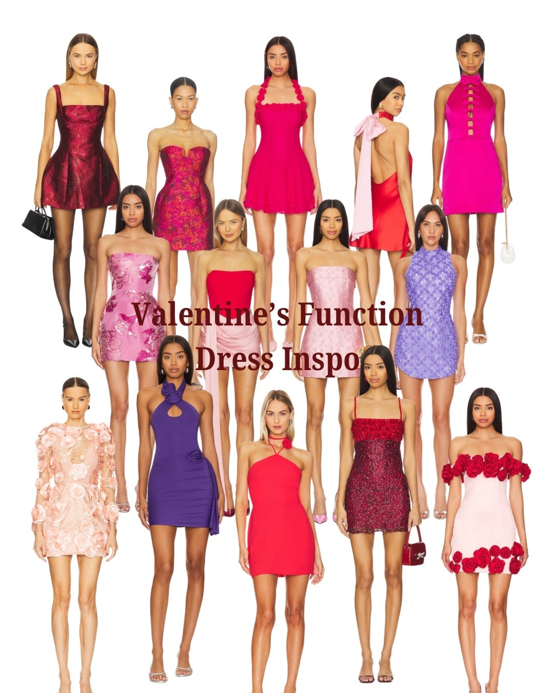 Valentine’s Day Function or Date Party Dress Inspo!!! 🩷❤️💜

#LTKU