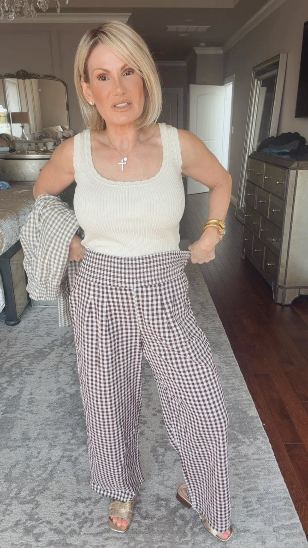 Gingham in multiple colors 🤎🤎

#LTKgrwm #LTKdayinmylife #LTKootd