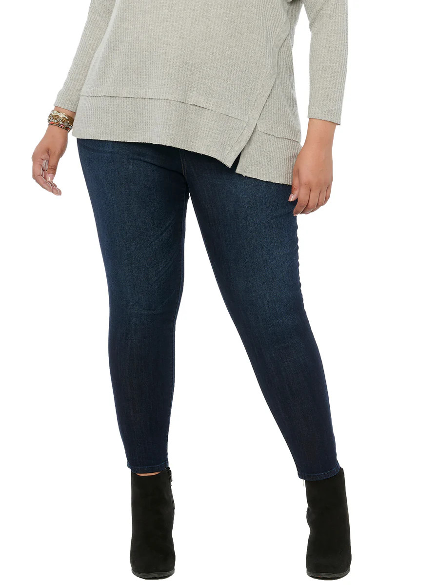 "Ab"solution Premium Modern High Rise Ankle Length Skinny Jeans | Democracy Clothing