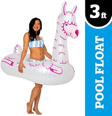 BigMouth Inc Giant Party Pool Float, Giant Fun Pool Tube Perfect for Summer, Swim Float with Patc... | Amazon (US)