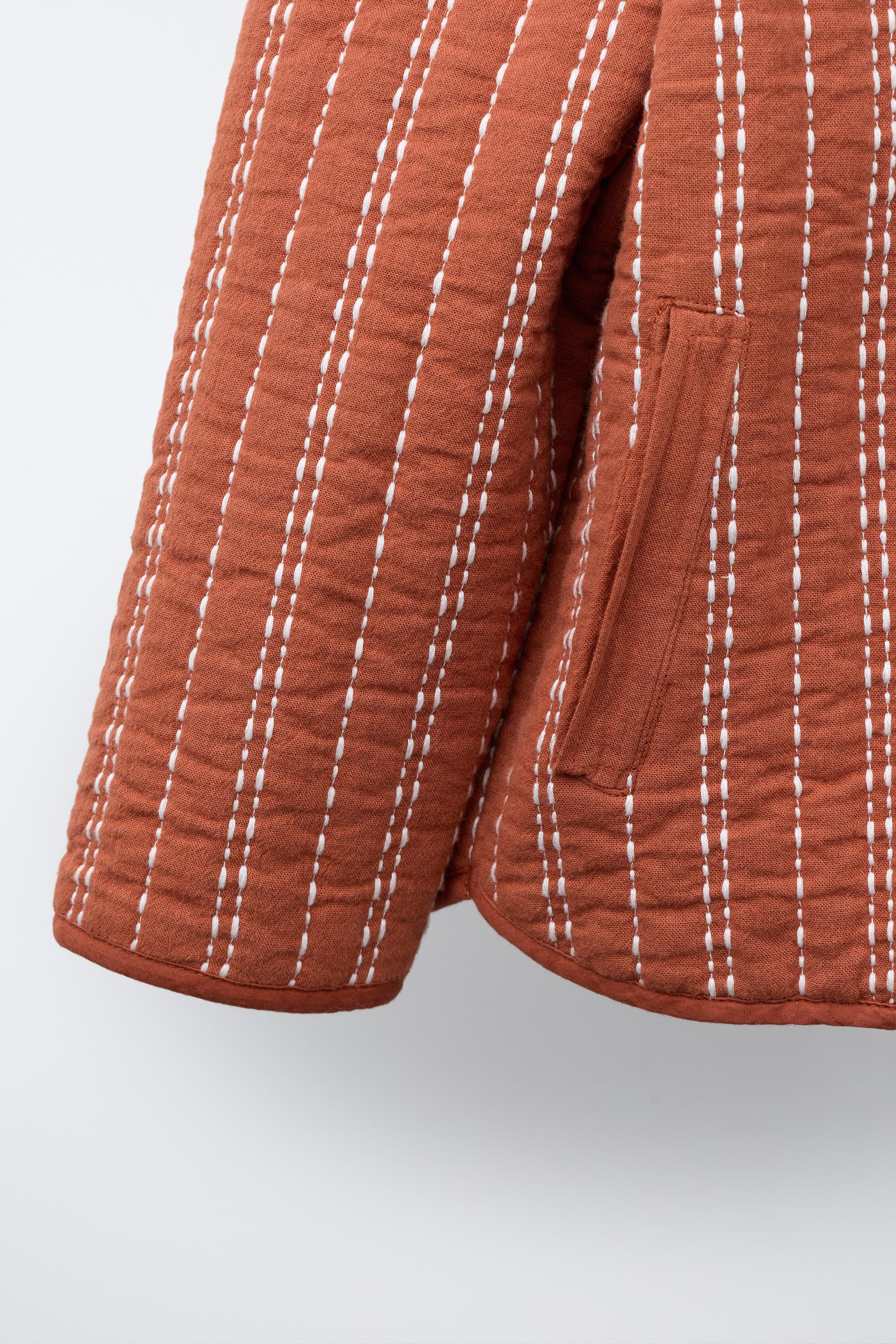 BLOUSON BROD\u00c9 | Zara FR
