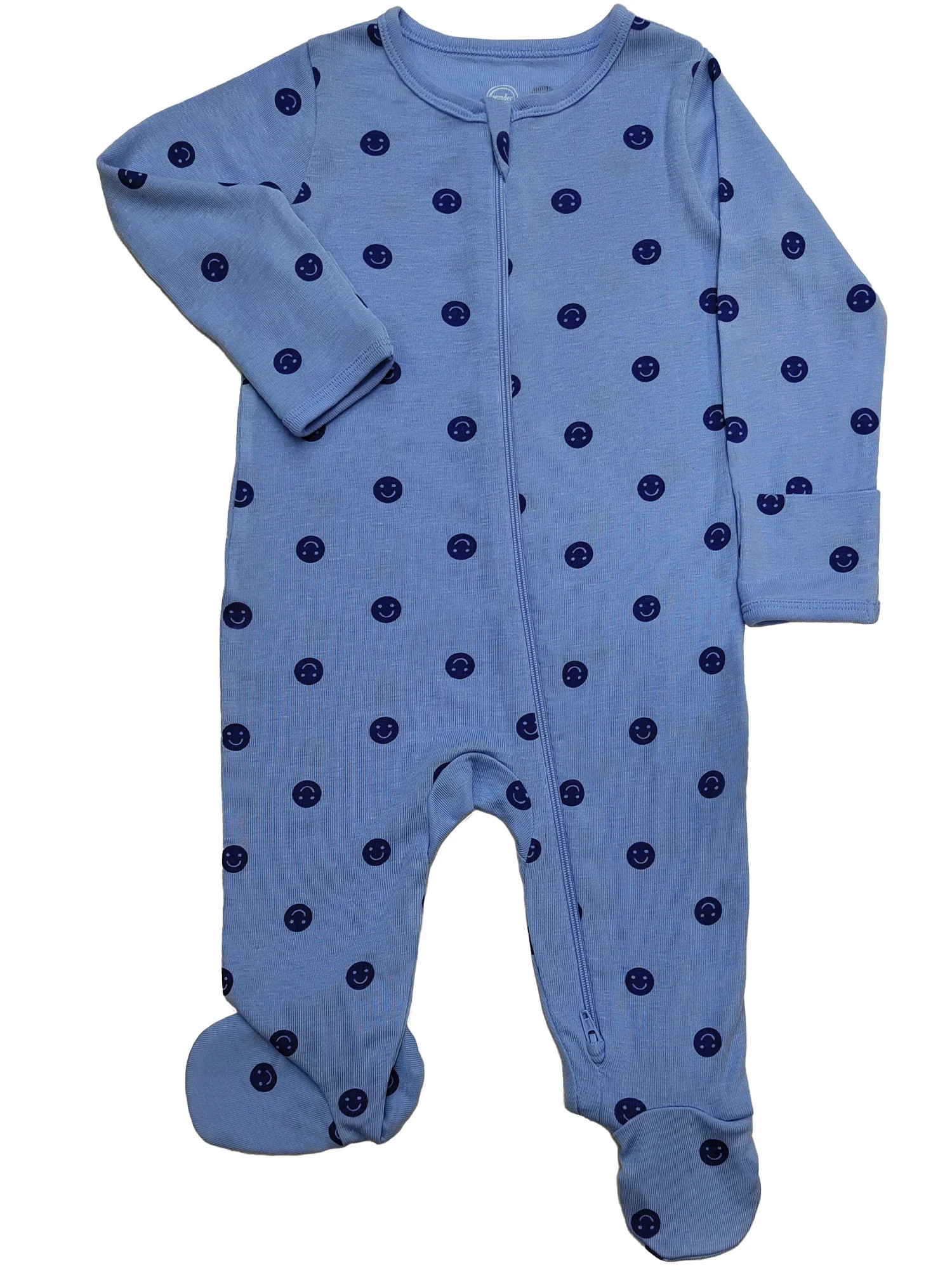Wonder So Soft Modal by Wonder Nation Gender Neutral Two-Way Zipper Footed Sleep N Play Pajamas, ... | Walmart (US)
